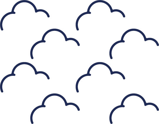 Cloud ECG Icons